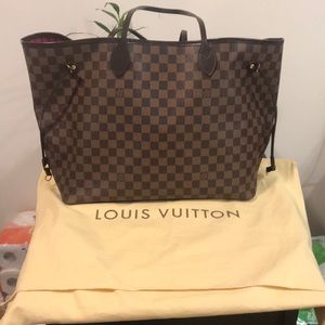 LV Neverfull Damier GM - Authentic and Rarely used